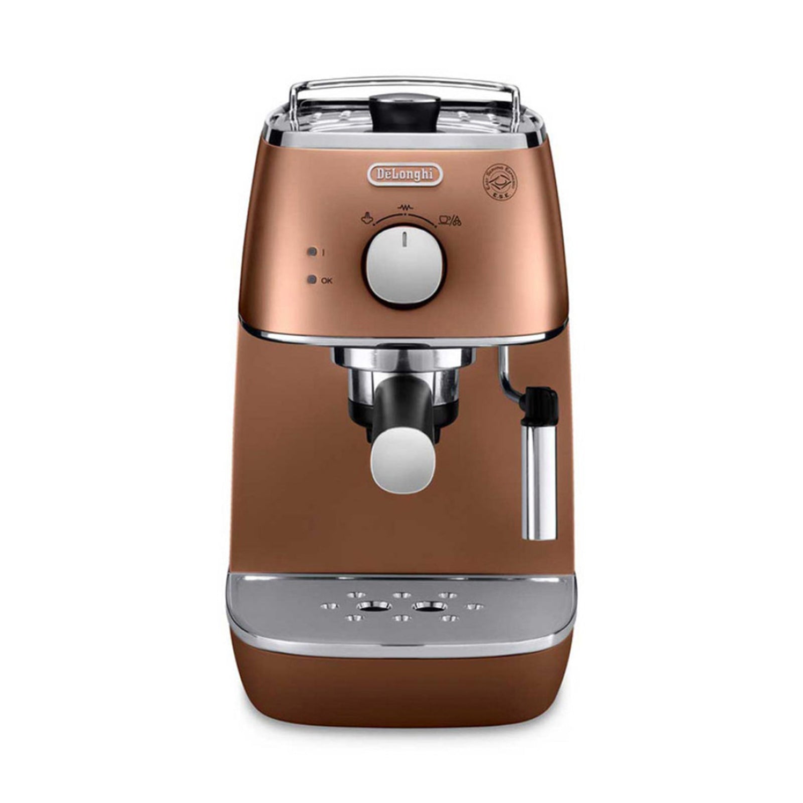 Delonghi Distinta Pump Espresso Coffee Machine Future Bronze